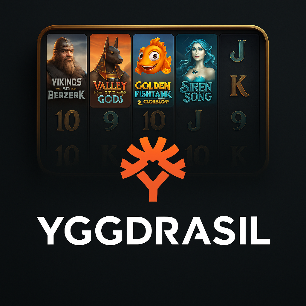 Yggdrasil Provider Logo - CrownPlay Casino